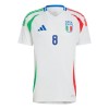 Camiseta de fútbol Italia Jorginho 8 Segunda Equipación Euro 2024 - Hombre